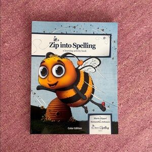 NEW All About Spelling Level 1 Activity Book - Zip Into Spelling (color edition)